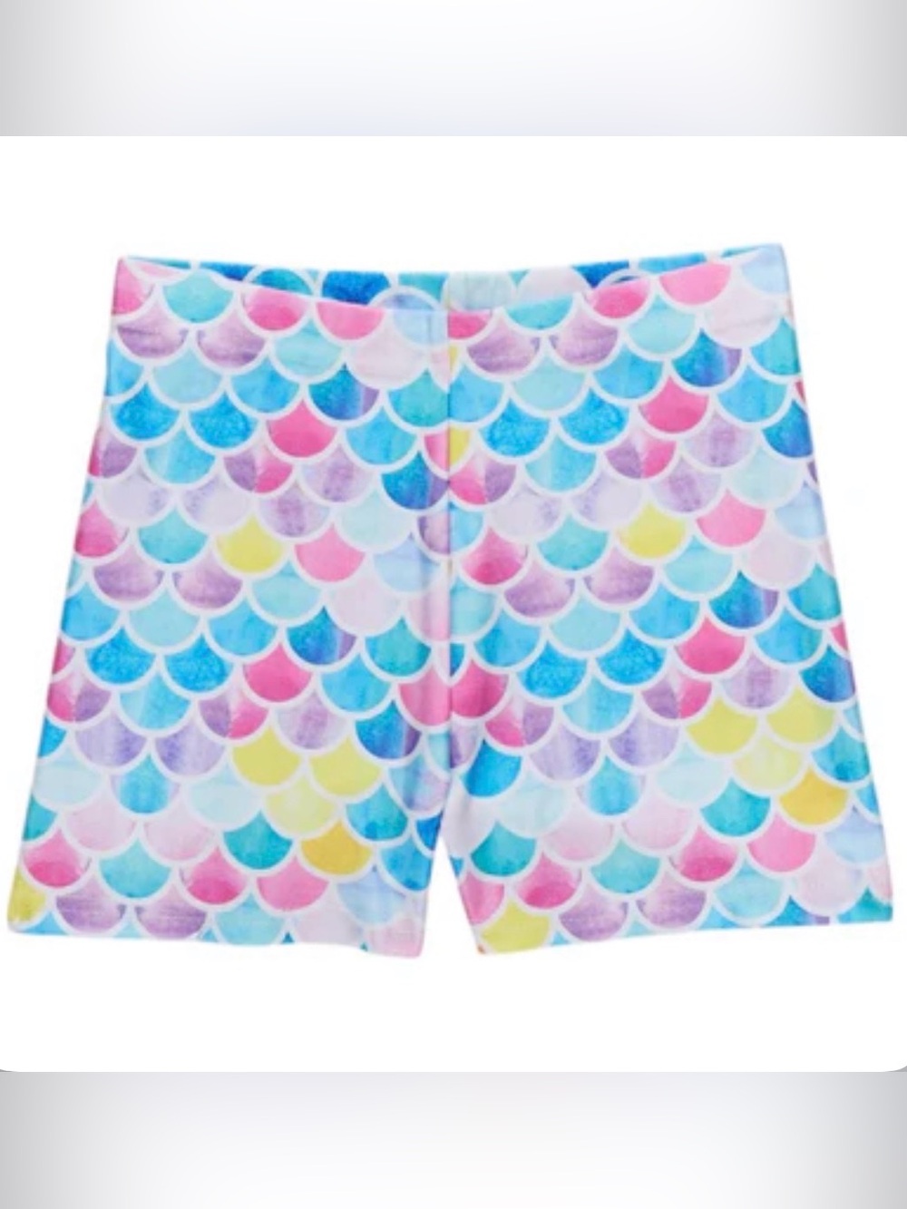 Terez Pastel Mermaid Booty Shorts